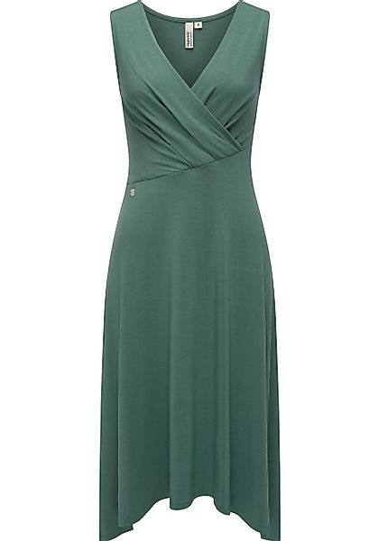 Ragwear Sommerkleid "Fidda" Ohne Taschen leichtes Jersey-Kleid mit Tailleng günstig online kaufen