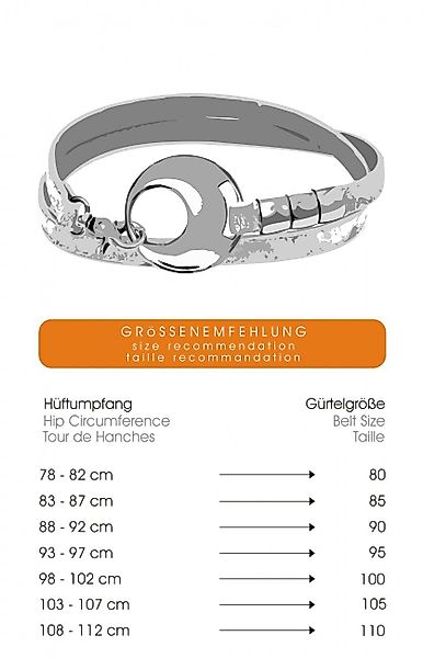 Caspar Taillengürtel GU277 schmaler eleganter Damen günstig online kaufen