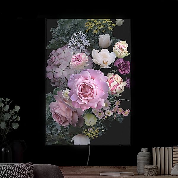 LED-Wechselbild Rosentraum Bouquet günstig online kaufen