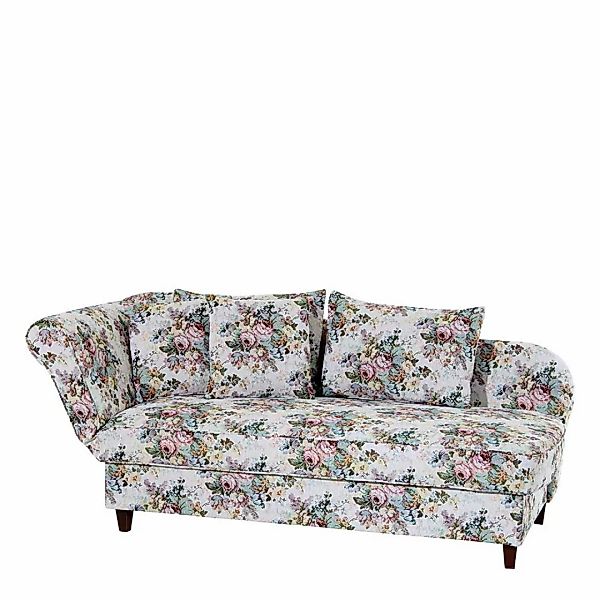 Recamiere aus Flachgewebe Rosen Motiv günstig online kaufen