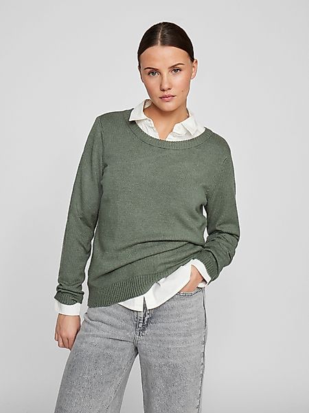 Vila Rundhalspullover VIRIL O-NECK L/S KNIT günstig online kaufen
