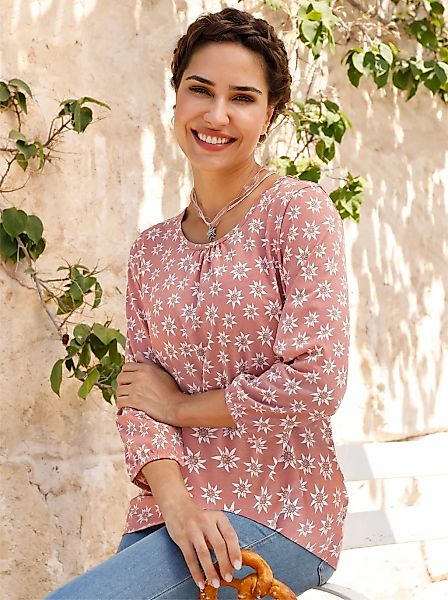 Classic Basics 3/4-Arm-Shirt "3/4-Arm-Shirt" 1 Stk. tlg. günstig online kaufen