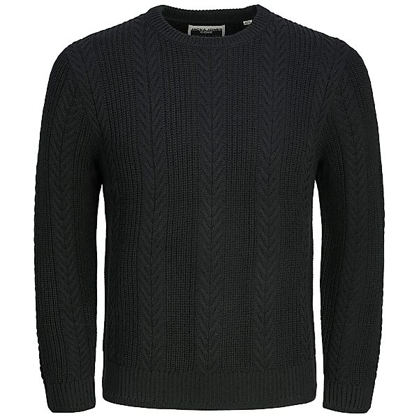 Jack&Jones Strickpullover Farbe schwarz Größe: 5XL günstig online kaufen