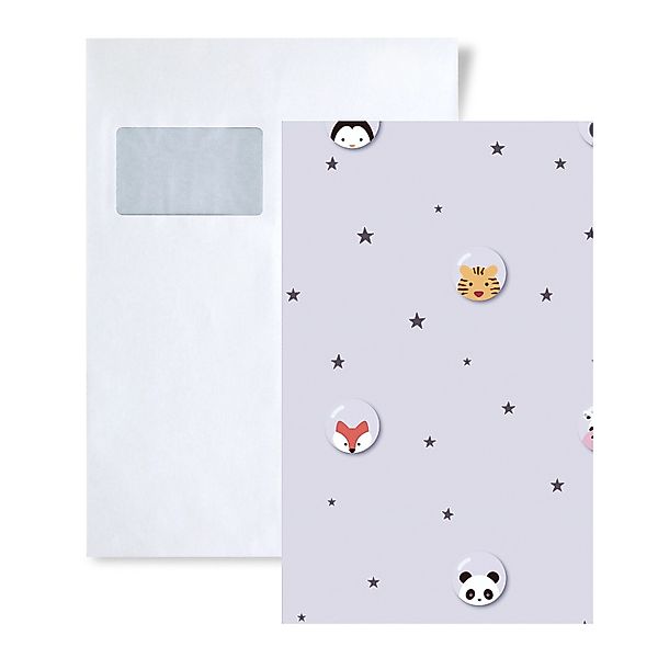 PROFHOME 1 MUSTERSTÜCK S-381431-GU DIN A4 MUSTER der Tiermotiv Tapete günstig online kaufen