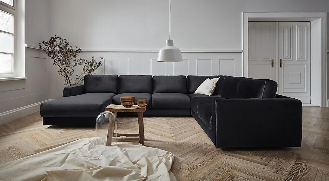 OTTO home Wohnlandschaft "Hobro U-Form" in 3 Bezugsqualitäten in vielen Far günstig online kaufen