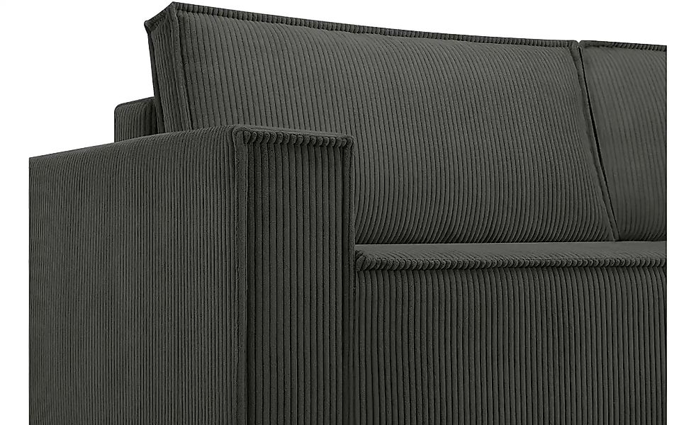 KONSIMO Einzelsofa  Napi ¦ grau ¦ Maße (cm): B: 228 H: 89 Polstermöbel > So günstig online kaufen