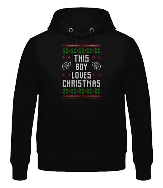 This Boy Loves Christmas · Männer Hoodie günstig online kaufen