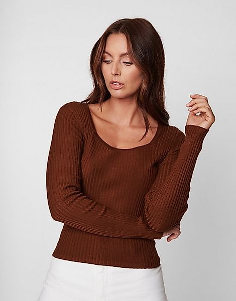 Threadbare Langarmshirt Cleo (1-tlg) im Basic-Design günstig online kaufen
