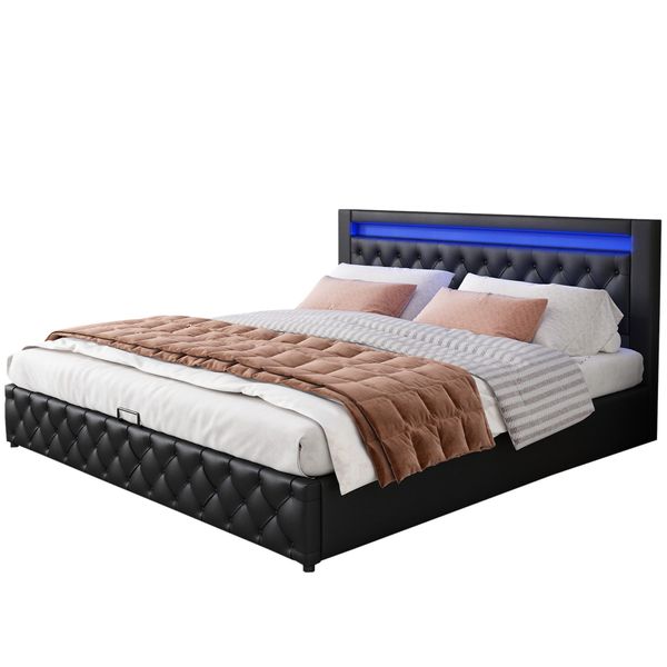 REDOM Polsterbett Polsterbett Doppelbett Stauraumbett Bett günstig online kaufen