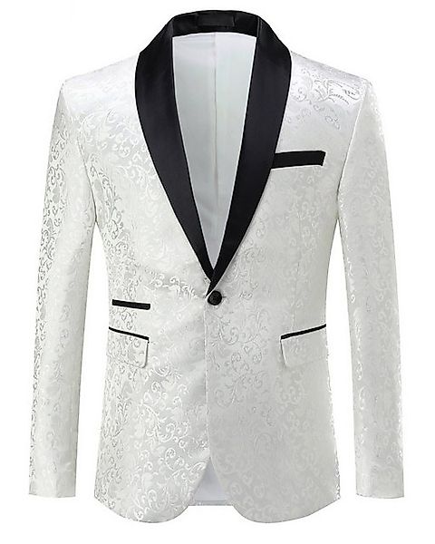 Allthemen Smokingsakko Herren Sakko Bunt Jacquard günstig online kaufen
