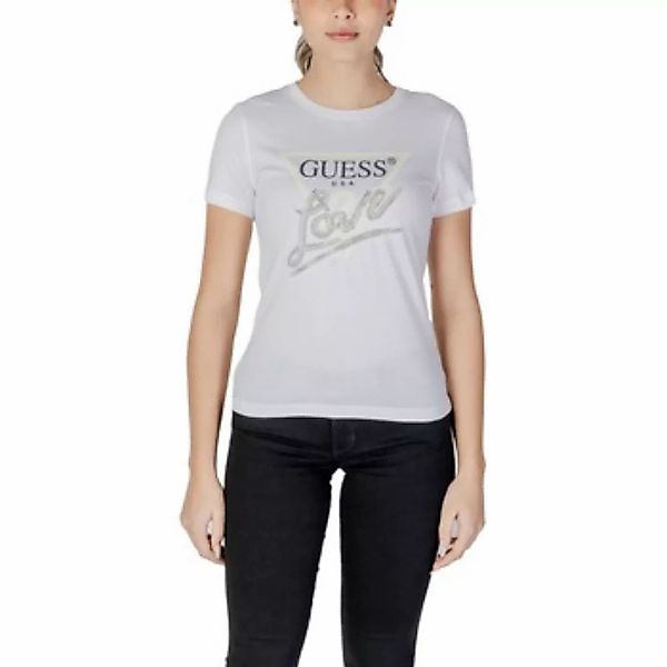 Guess T-Shirt T-Shirt LOVE TRIANGLE Kurzarmshirt günstig online kaufen