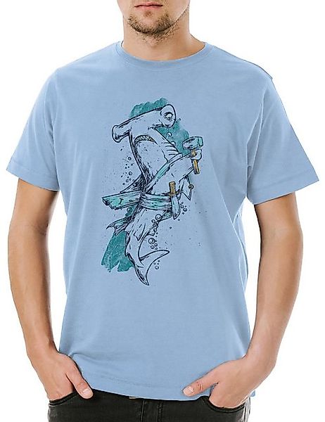 Urban Backwoods Print-Shirt Urban Backwoods Hammerhead Pirate Herren T-Shir günstig online kaufen