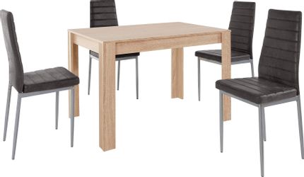INOSIGN Essgruppe mit Tisch und 4 günstig online kaufen