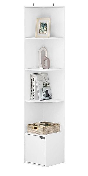 Woltu Eckregal, 1-tlg., Bücherregal, Standregal, mit günstig online kaufen
