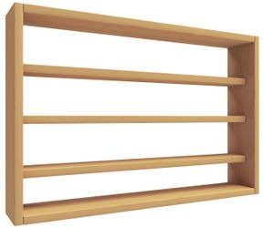 VCM Hängevitrine Holz Wandregal Wandvitrine Regal günstig online kaufen