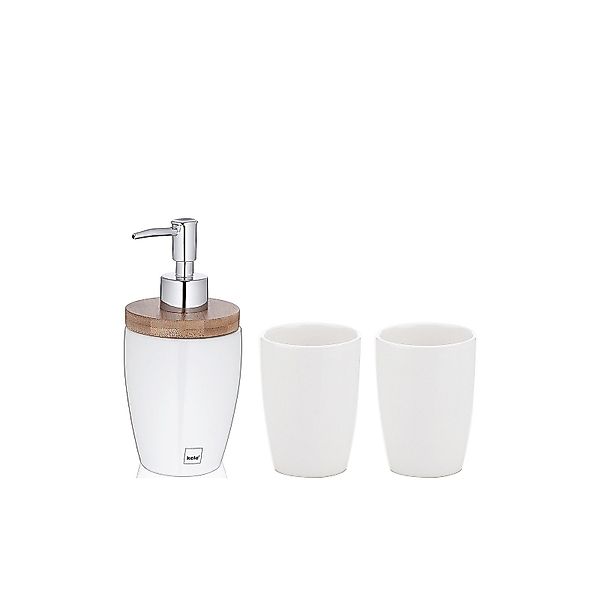 kela Badezimmer-Set Natura, bestehend aus Seifenspender günstig online kaufen
