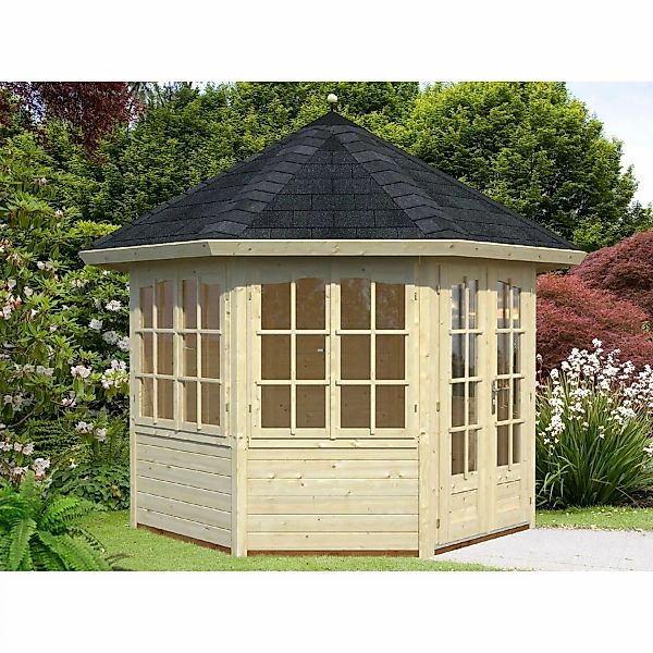 Palmako Gartenhaus "Pavillon Veronica", naturbelassen günstig online kaufen