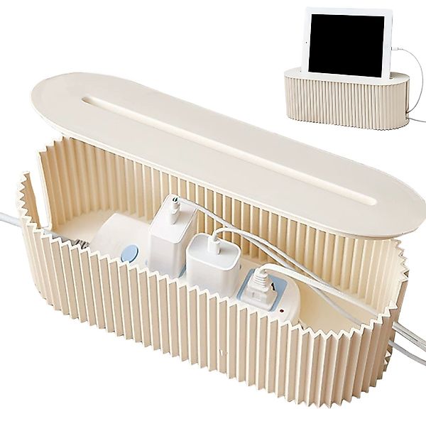 SURFOU Kabelbox Kabel Organizer Box Kabelmanagement Kabel Verstecken Steckd günstig online kaufen
