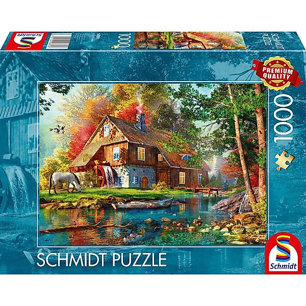 Schmidt Spiele Puzzle Schmidt Spiele Wassermühle günstig online kaufen