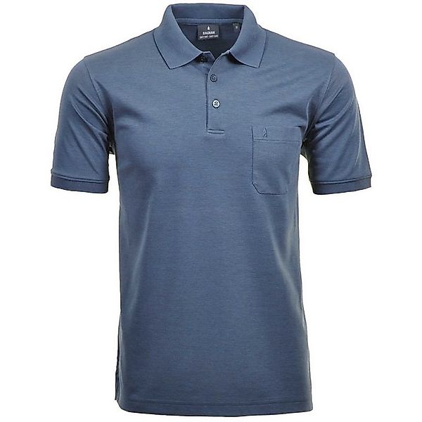 RAGMAN Poloshirt Herren Poloshirt Baumwolle Softknit-Polo günstig online kaufen