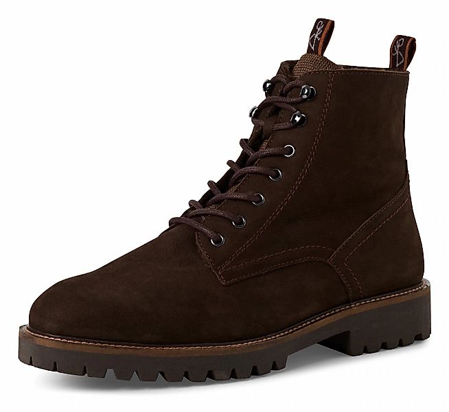 MARCO TOZZI by GMK Schnürboots, Blockabsatz, Schnürstiefelette mit praktisc günstig online kaufen