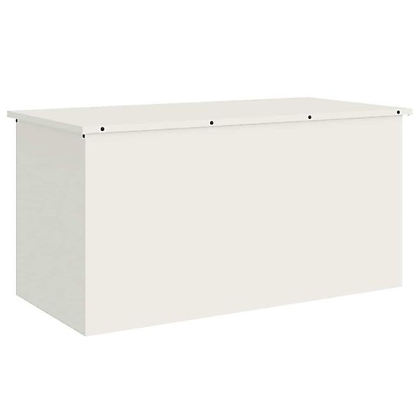vidaXL Aufbewahrungsbox Außenlagerbox Weiß 100 x günstig online kaufen