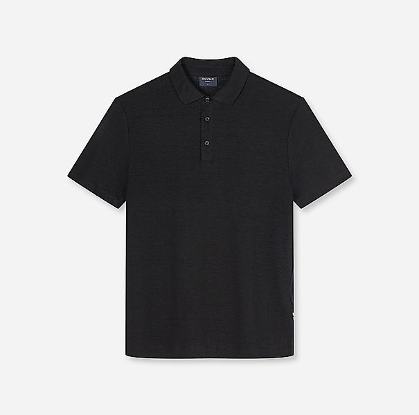 OLYMP Poloshirt aus hochwertigem Leinen, unifarben günstig online kaufen
