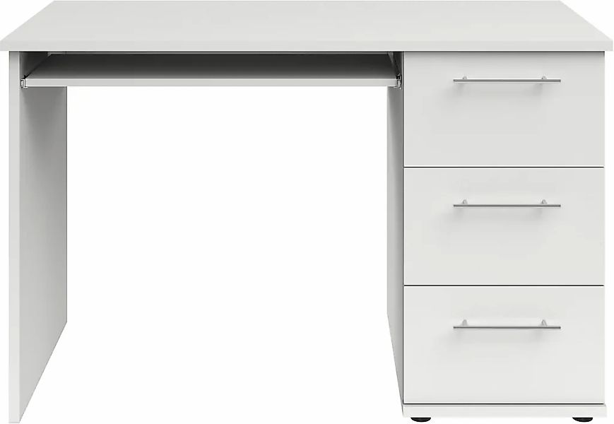 VOGL Möbelfabrik Schreibtisch "Tobi, optional mit Tastaturauszug,", mit 3 S günstig online kaufen