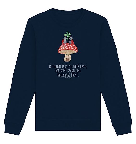 Mr. & Mrs. Panda Longpullover Marienkäfer Fliegenpilz Größe XL - French Nav günstig online kaufen