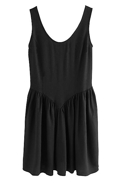 Next Minikleid Ärmelloses Minikleid mit U-Ausschnitt, günstig online kaufen