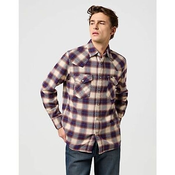 Wrangler  Hemdbluse 112371545 WESTERN SHIRT-BIRCH BLUE günstig online kaufen