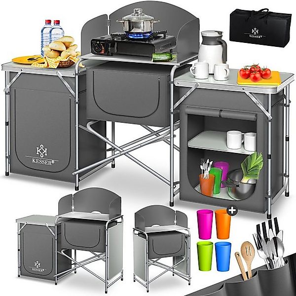 KESSER Campingschrank Campingschrank, Campingküche mit Aluminiumgestell günstig online kaufen