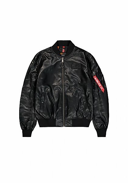 Alpha Industries Lederjacke "Alpha Industries Men - Bomber Jackets MA-1 VF günstig online kaufen