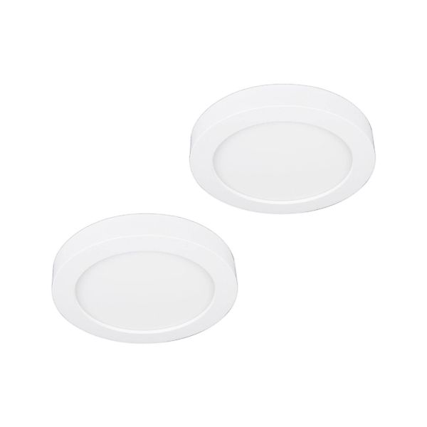 Prios LED-Deckenleuchte Edwina, weiß, 18 cm, 2er-Set günstig online kaufen