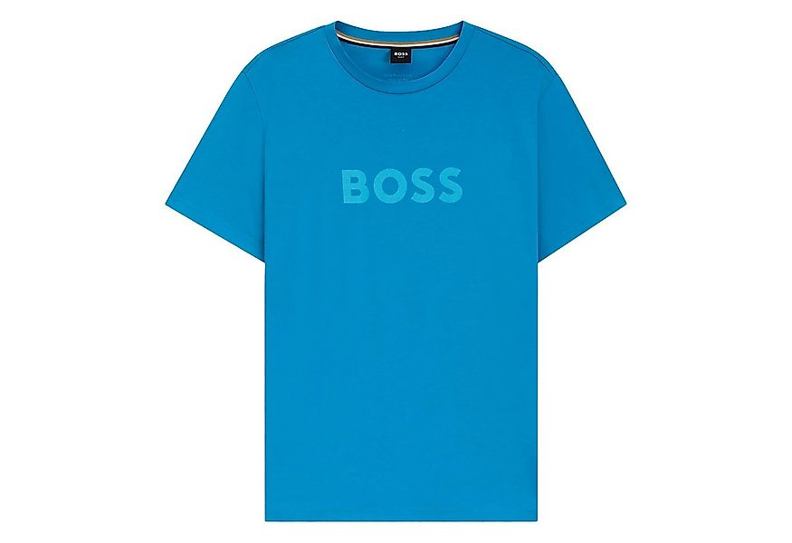 BOSS T-Shirt T-Shirt RN mit großem Markenprint auf der Brust günstig online kaufen