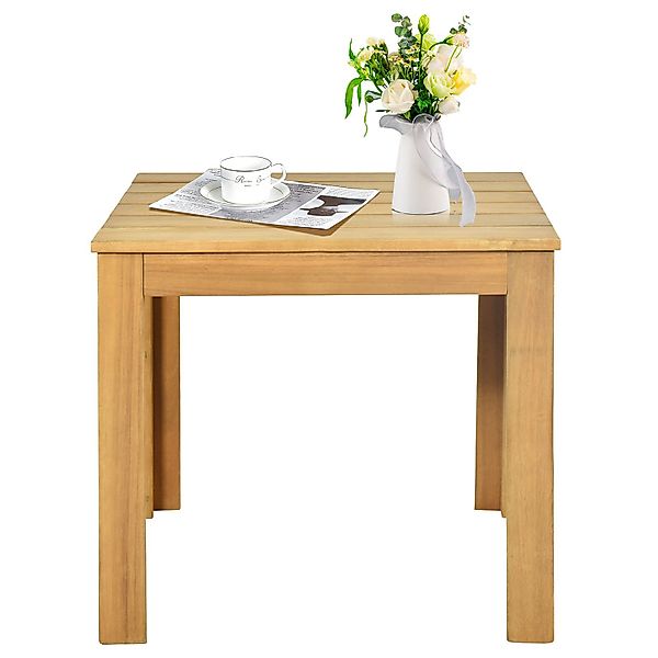 KOMFOTTEU Gartentisch, Beistelltisch Couchtisch Holztisch, aus günstig online kaufen