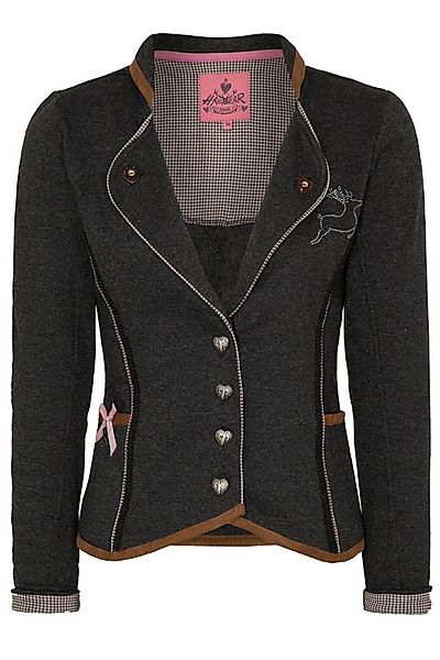 Hangowear Trachtenjanker Trachtenblazer Damen - LARA - anthrazit günstig online kaufen