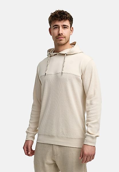 Indicode Kapuzenpullover INTommaso aus Waffelstrick-Jersey für günstig online kaufen