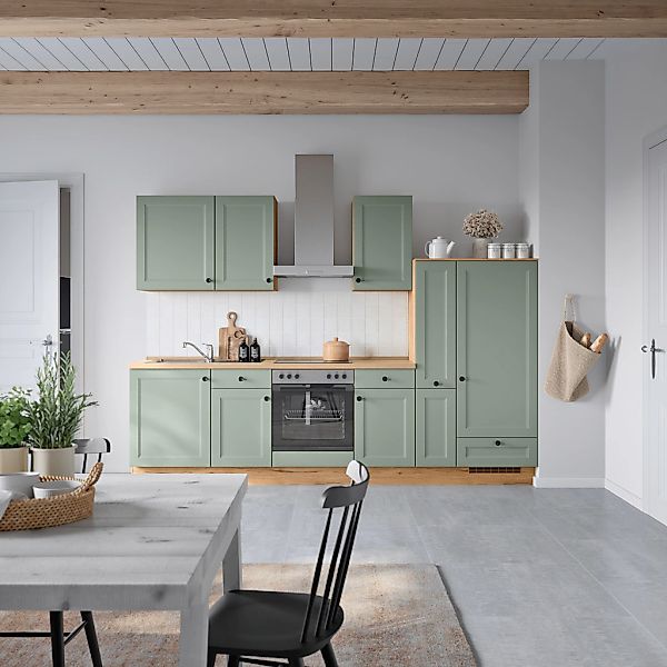 nobilia® Küchenzeile »"Cascada I"« vormontiert, Ausrichtung wählbar, Breite günstig online kaufen