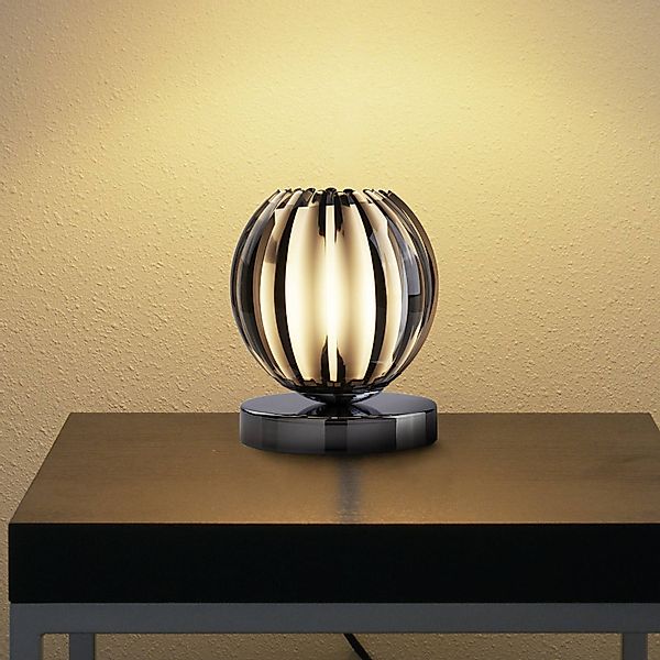 Tischlampe Claw mit Touchfunktion, Schirm rauch günstig online kaufen