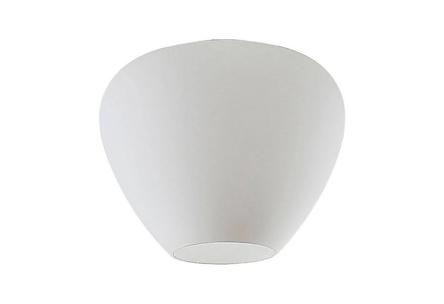 Lindby Deckenleuchten Bibiane, LED, Glas Weiß IP20, 1 x 15 W günstig online kaufen