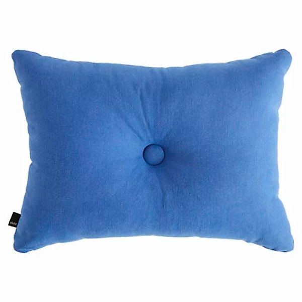 Kissen Dot Planar textil blau / 60 x 45 cm - Hay - Blau günstig online kaufen