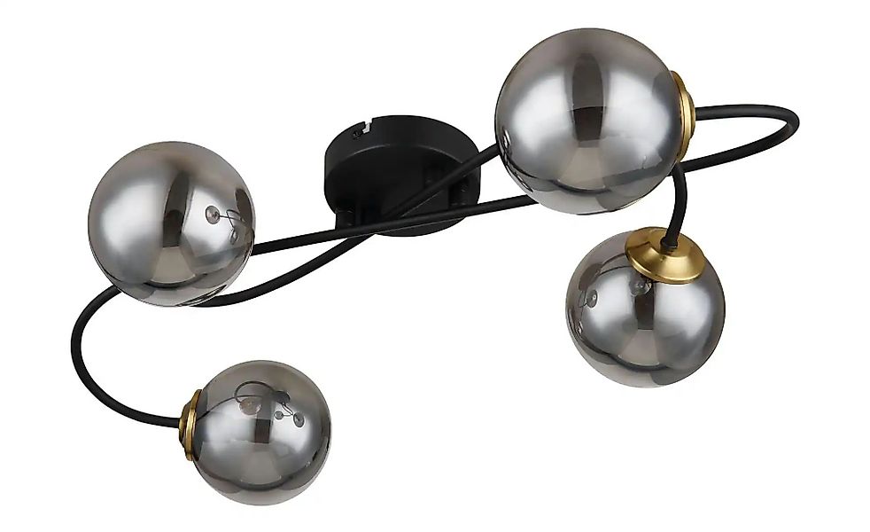 Globo Lighting Deckenleuchte  Jorge ¦ schwarz ¦ Maße (cm): B: 52,5 H: 15 T: günstig online kaufen