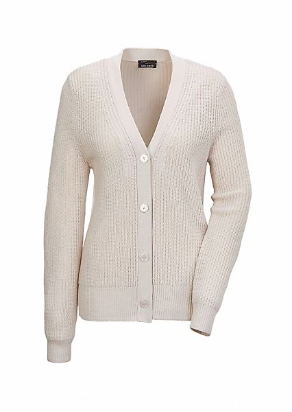 GOLDNER Strickjacke "Elegante Strickjacke mit V-Ausschnitt" Hochwertige Str günstig online kaufen