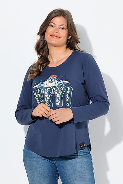 Laurasøn T-Shirt Shirt Rundhalsausschnitt Langarm MIG günstig online kaufen