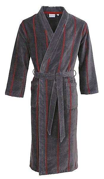 Carl Ross Herrenbademantel 530100, Langform, Velours, günstig online kaufen