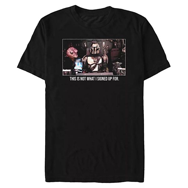 Star Wars - The Mandalorian - Gruppe Squad Goals - Männer T-Shirt günstig online kaufen