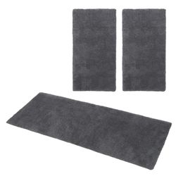my home Hochflor-Bettumrandung "Microfaser Teppich Magong, besonders weich, günstig online kaufen