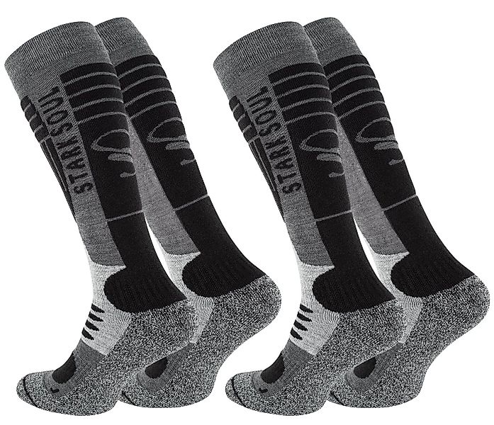 Stark Soul® Skisocken Ski & Snowboard Socken mit Spezialpolsterung, 2 Paar, günstig online kaufen