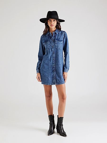 Noisy may Jeanskleid "NMNEW SIGNE L/S DENIM DRESS VI002MB LX" Brusttaschen günstig online kaufen